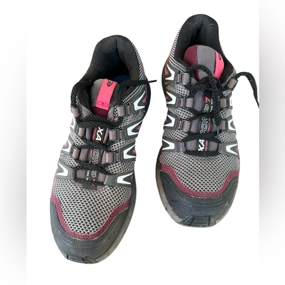 SALOMON XAComp7 Womens Running Gray size 6 Shoes
